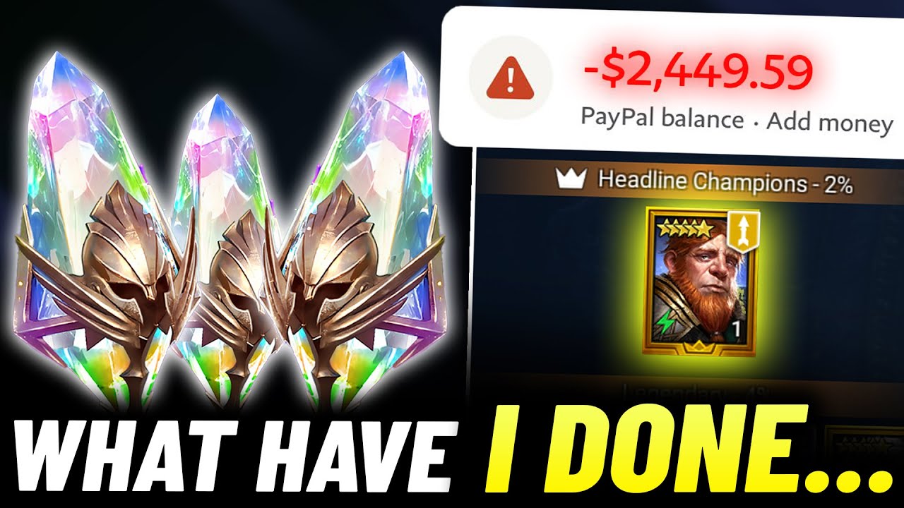 How Much Money is a GNUT Actually Worth? - Raid Shadow Legends Prism Shard Pulls
