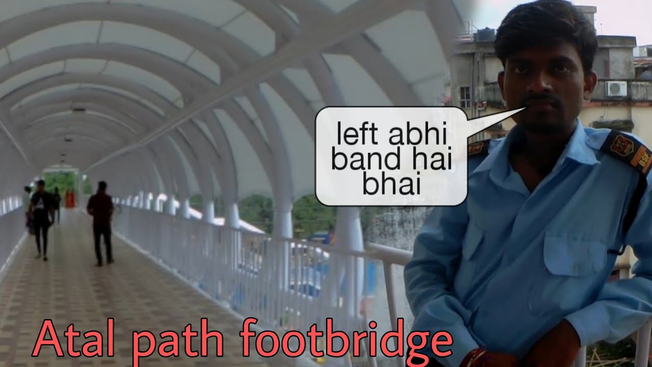 Atal path foot Bridge update | finally footbridge is complete 👌💯