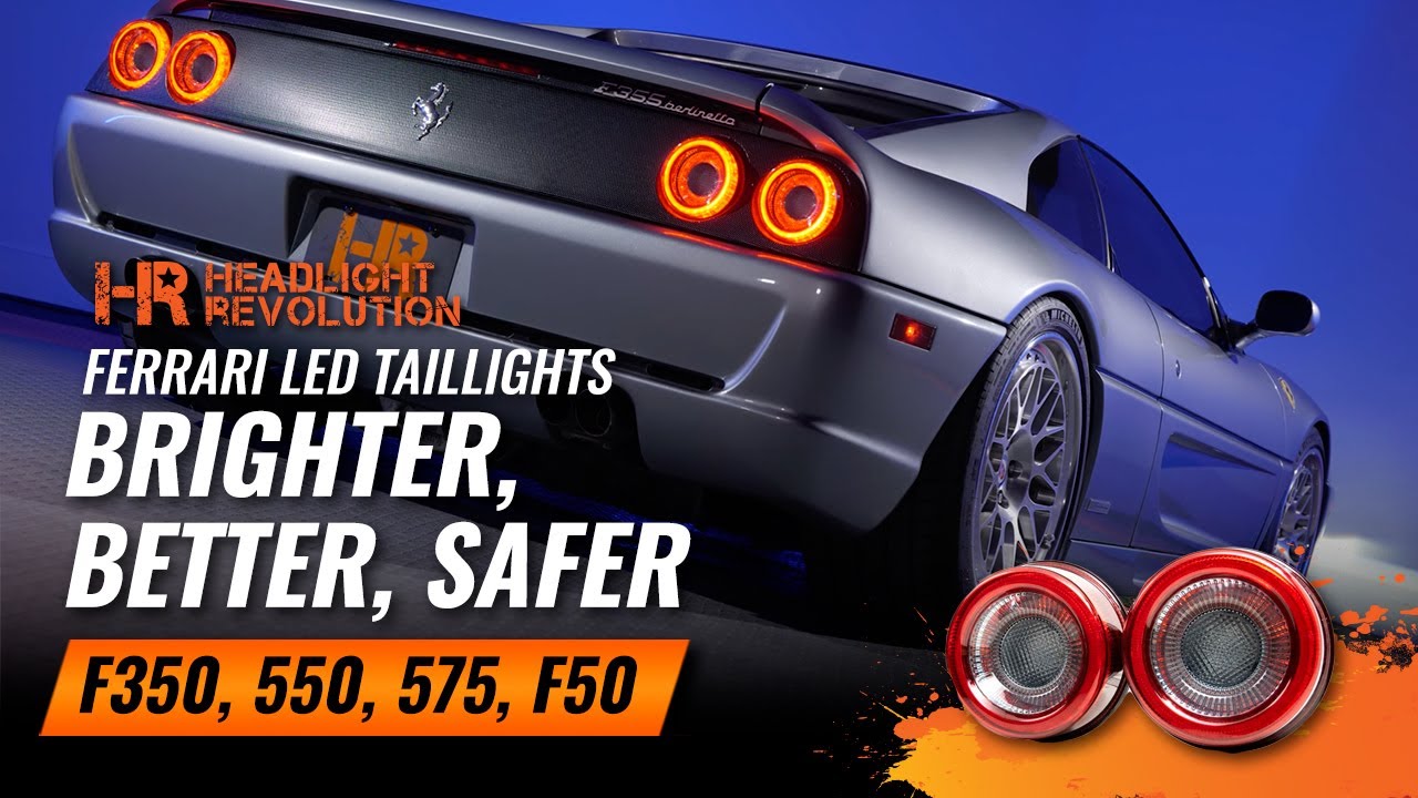 The ONLY Tail Light Upgrade You Should Perform on Your 90's Ferrari