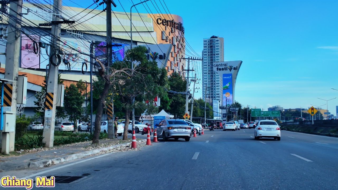 🇹🇭 Driving Through Chiang Mai by Day｜This Side of the City Feels Different (POV)