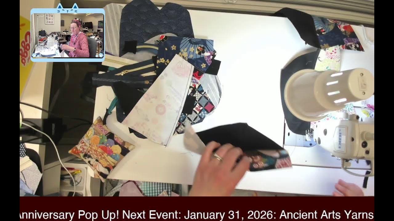 February 3, 2026 Part 2: Pick Your Own Japanese Fabric Bag Sewing Time!