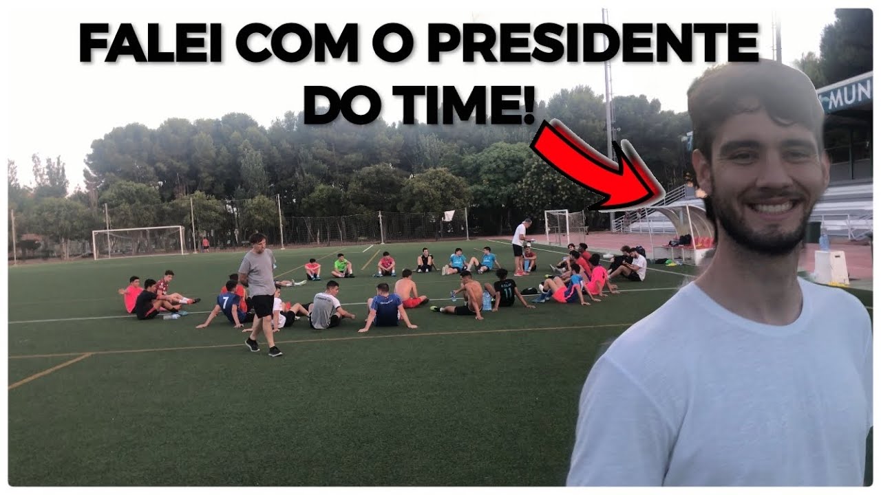 FUI EM UMA PENEIRA DE FUTEBOL NA EUROPA !