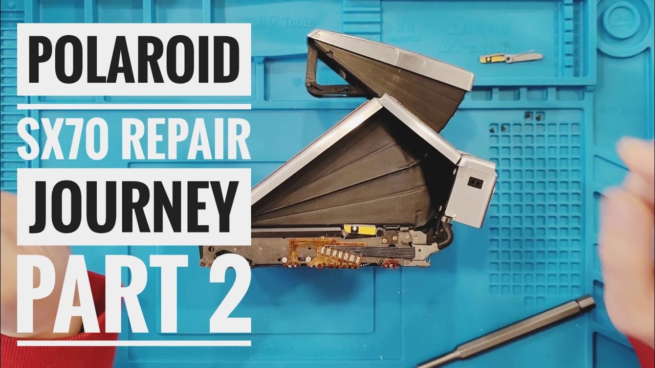 Polaroid SX70 Repair Journey Part 2 - Fixing a broken Film Door Latch