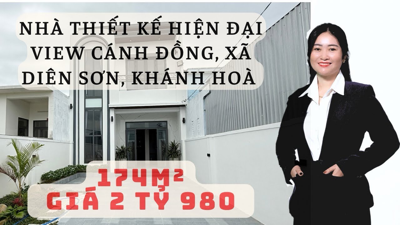 Bán Nhà Vườn Xã Diên Sơn, Khánh Hoà | 174m² | 3PN 3WC | Full Nội Thất | 2.98 Tỷ