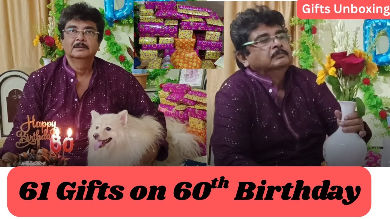 Surprising My Dad with 61 Gifts for His 60th Birthday! 😍🎂 | Enthusiastic Heart