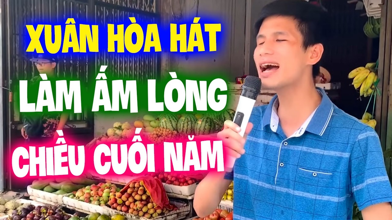 Đỉnh cao Bolero đường phố: Ca sĩ mù Xuân Hòa cất giọng làm ấm lòng chiều cuối năm.
