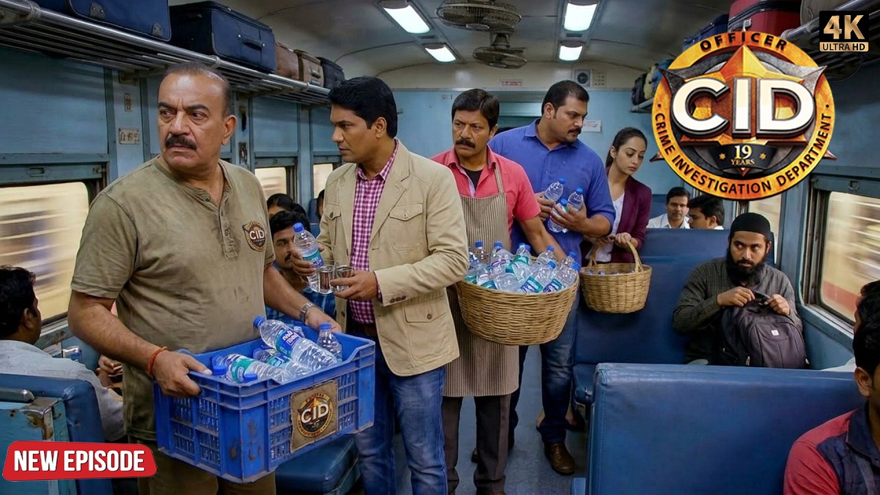 मुजरिम को पकड़ने के लिए दया ओर अभिजीत ट्रैन में बेचे पानी के बोतल | CID | Latest New Episode 2026