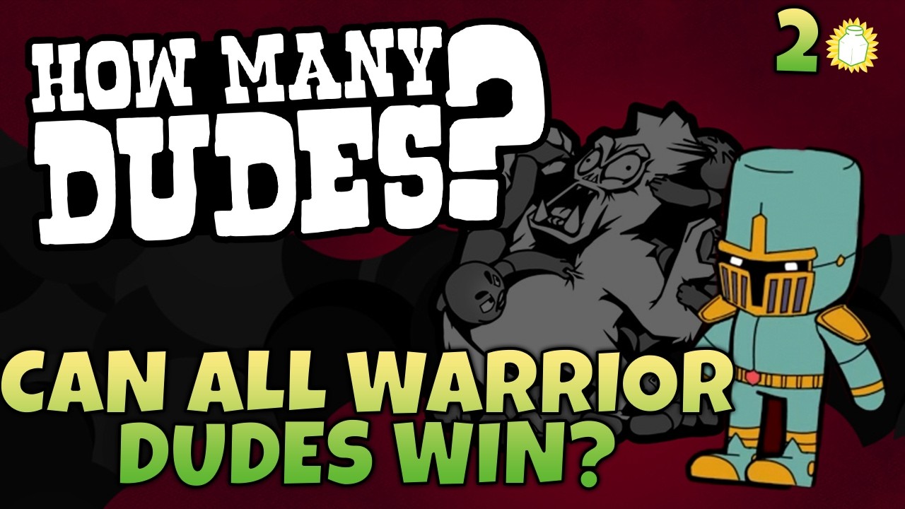 CAN WE SURVIVE TO LEVEL 100 WITH ONLY WARRIOR DUDES?! | How Many Dudes? | Part 2