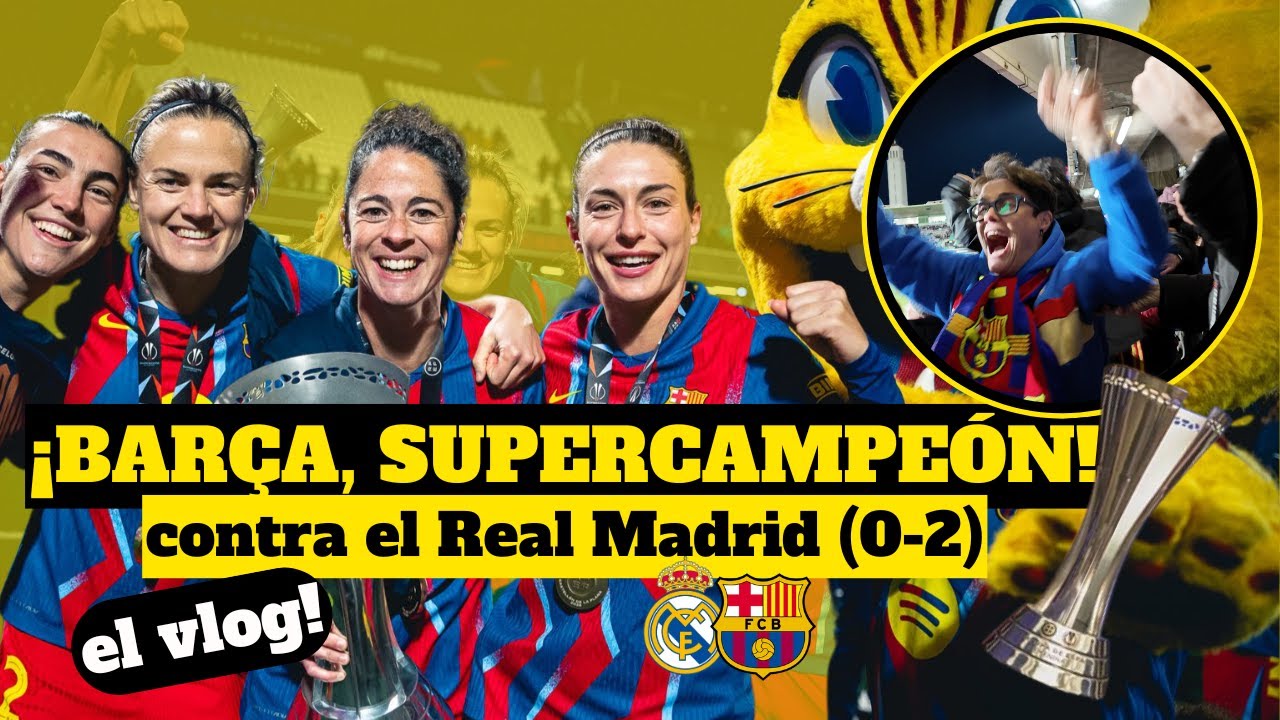 ‼️ Lo que NO SE VIO de la SEXTA SUPERCOPA del BARÇA: victoria por 0-2 al Real Madrid en EL CLÁSICO