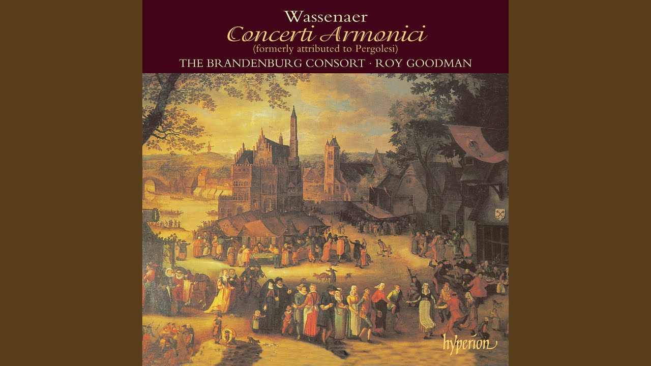 Wassenaer: 6 Concerti armonici (Formerly Attrib. Pergolesi) , No. 4 in G Major: II. Da...