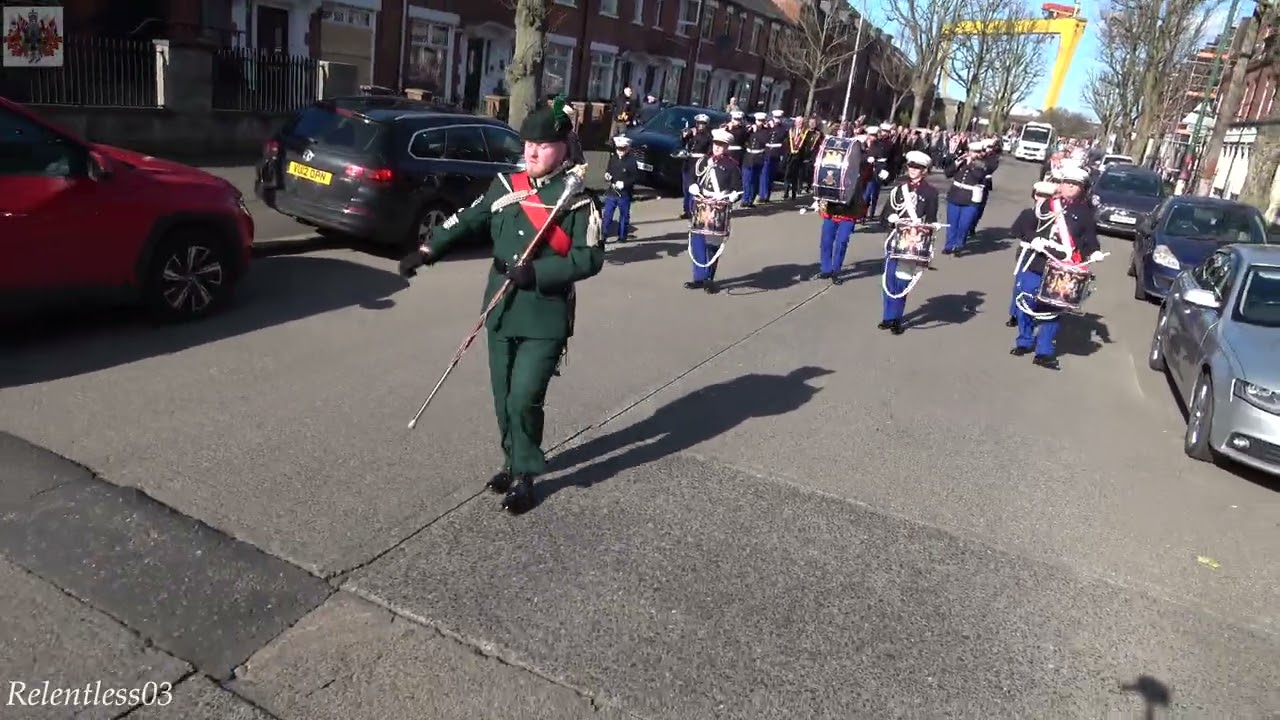 Somme Memorial F.B. (No.5) @ UDR 2 Memorial Parade ~ Belfast ~ 28/02/2026 (4K)