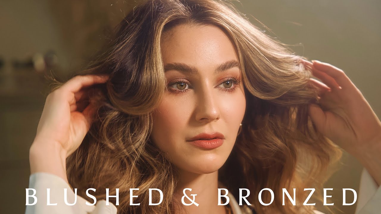 Blushed Bronzed Face Brightening Makeup ✨ Karima McKimmie