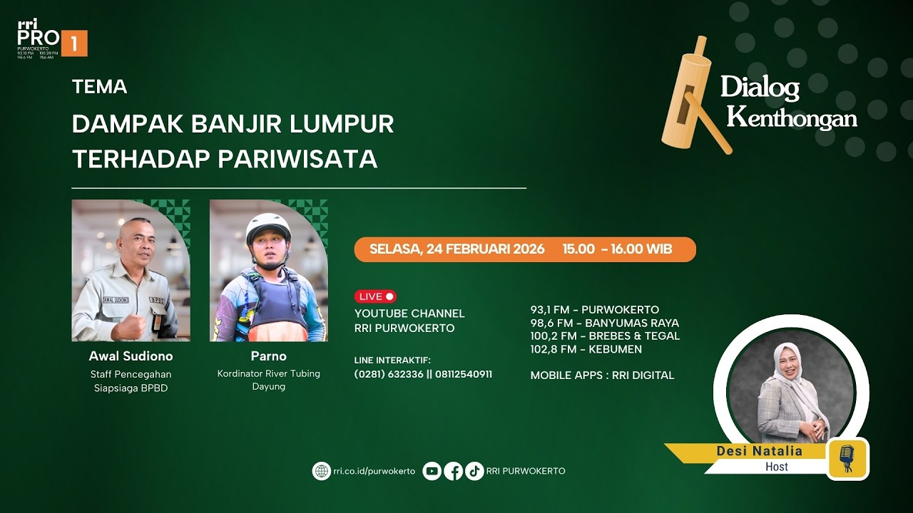 DAMPAK BANJIR LUMPUR TERHADAP PARIWISATA | DIALOG KENTHONGAN