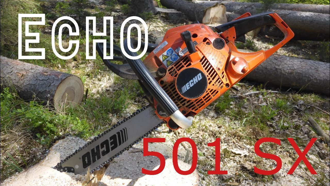 Forest job / Polom a těžba dřeva - Echo 501 SX #217
