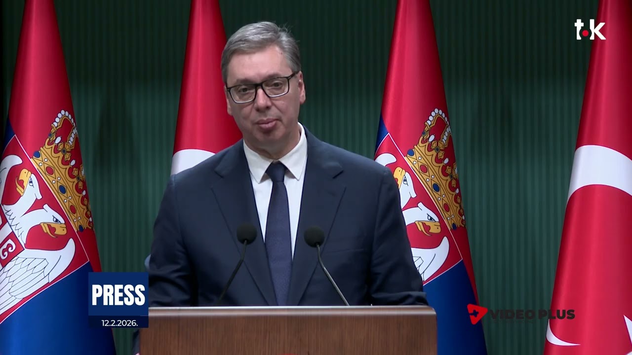 Turski predsjednik Erdogan sastao se s Vučićem u Ankari || TOK TV || 2026