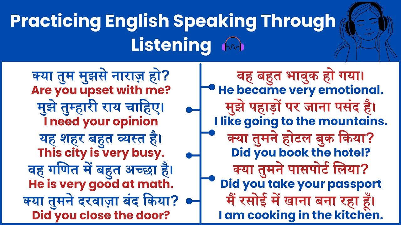 Speak Up! Improve Your English Speaking Skills Through Listening | Practice More Then 95 Sentences