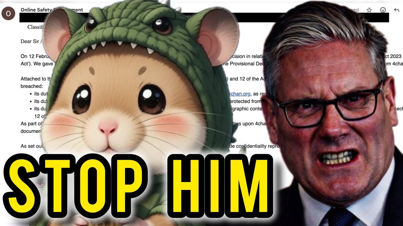 Гигантский хомяк только что разоблачил британский Ofcom (да, это реальная история).