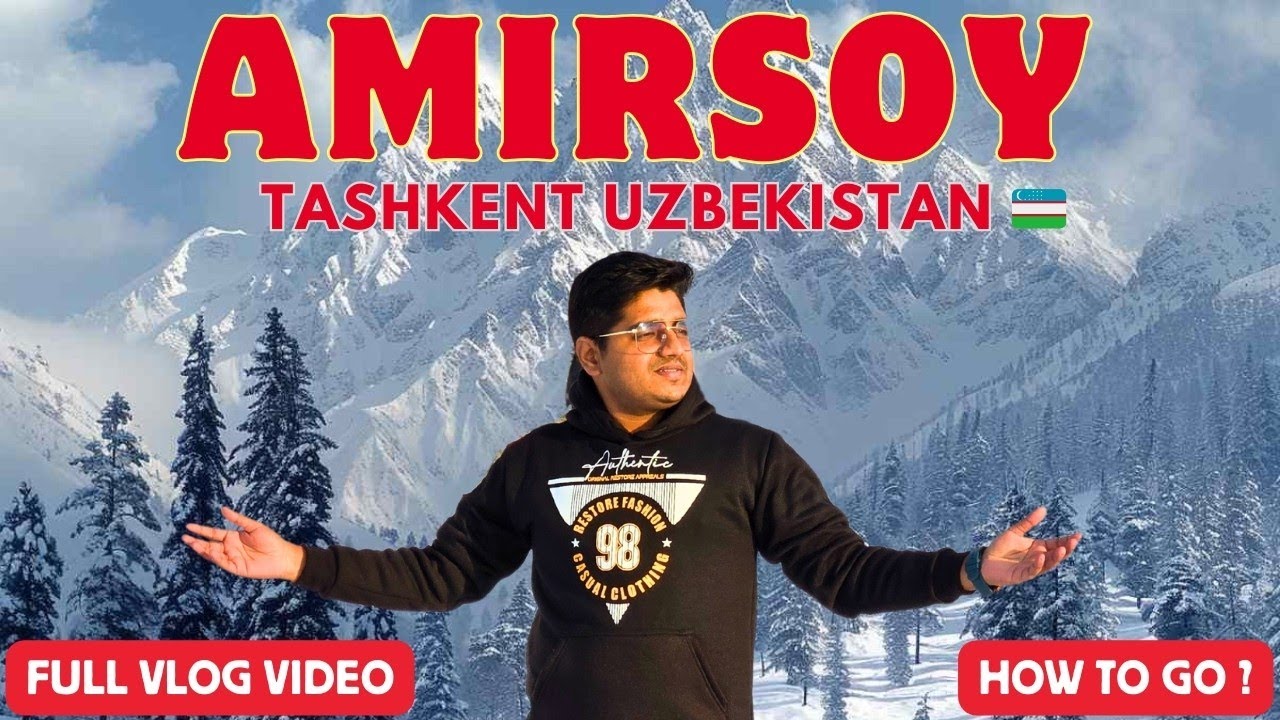 Most Beautiful 😍 place of Uzbekistan Amirsoy Mountain | Tashkent Uzbekistan 🇺🇿 | Amirsoy Tashkent