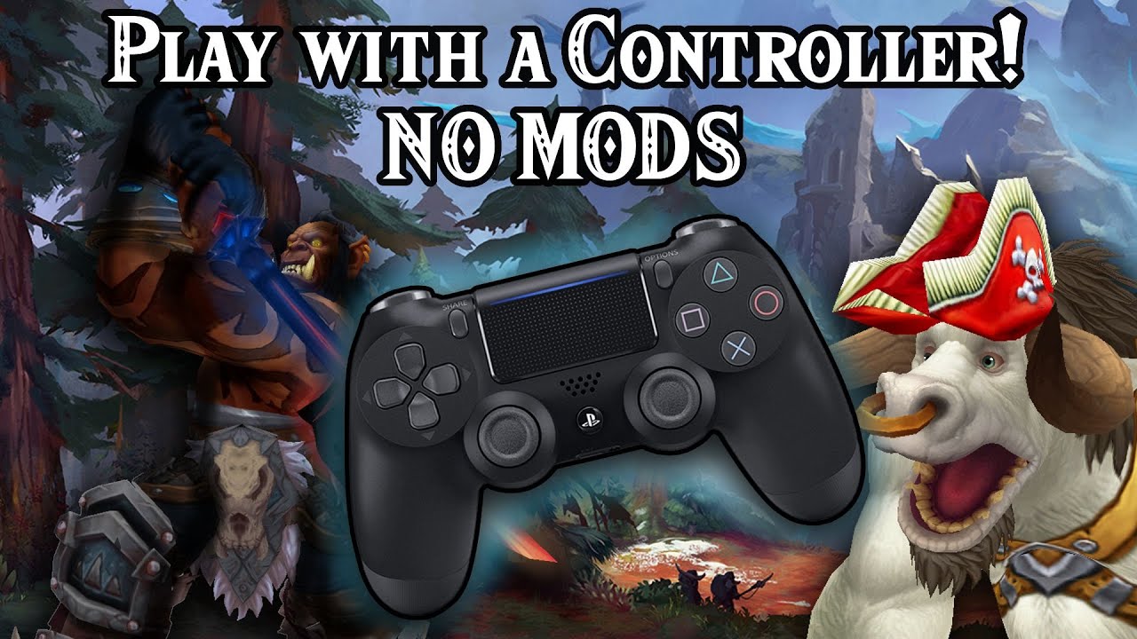 How to play WOW Dragonflight with a Controller. NO MODS