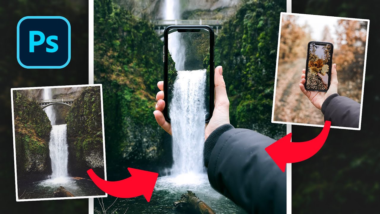 Cool Combined Photo Effect | Adobe Photoshop Tutorial