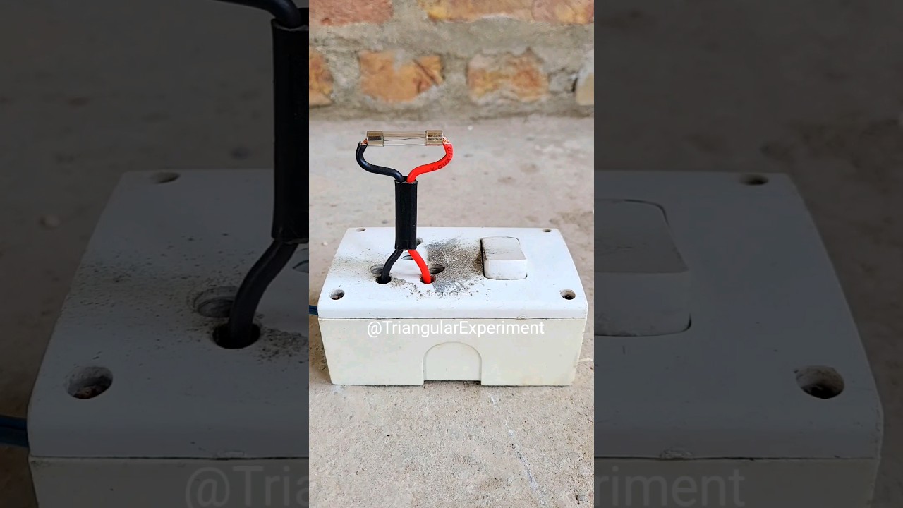 How does a fuse work? | Demystifying Fuses: A Quick Guide to Electrical Safety | in slow motion