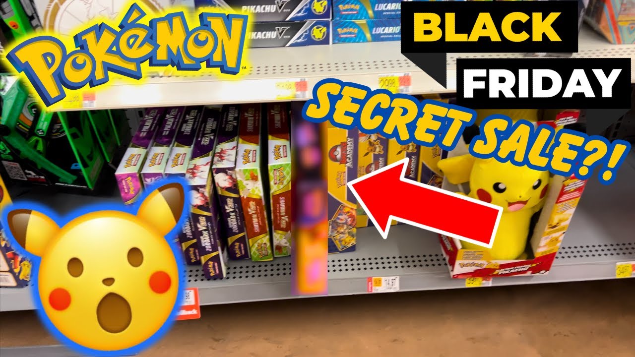 Walmart's SECRET Black Friday Deal Is... STILL GOING!? 😱 Pokemon Card Hunt VLOG 🤳