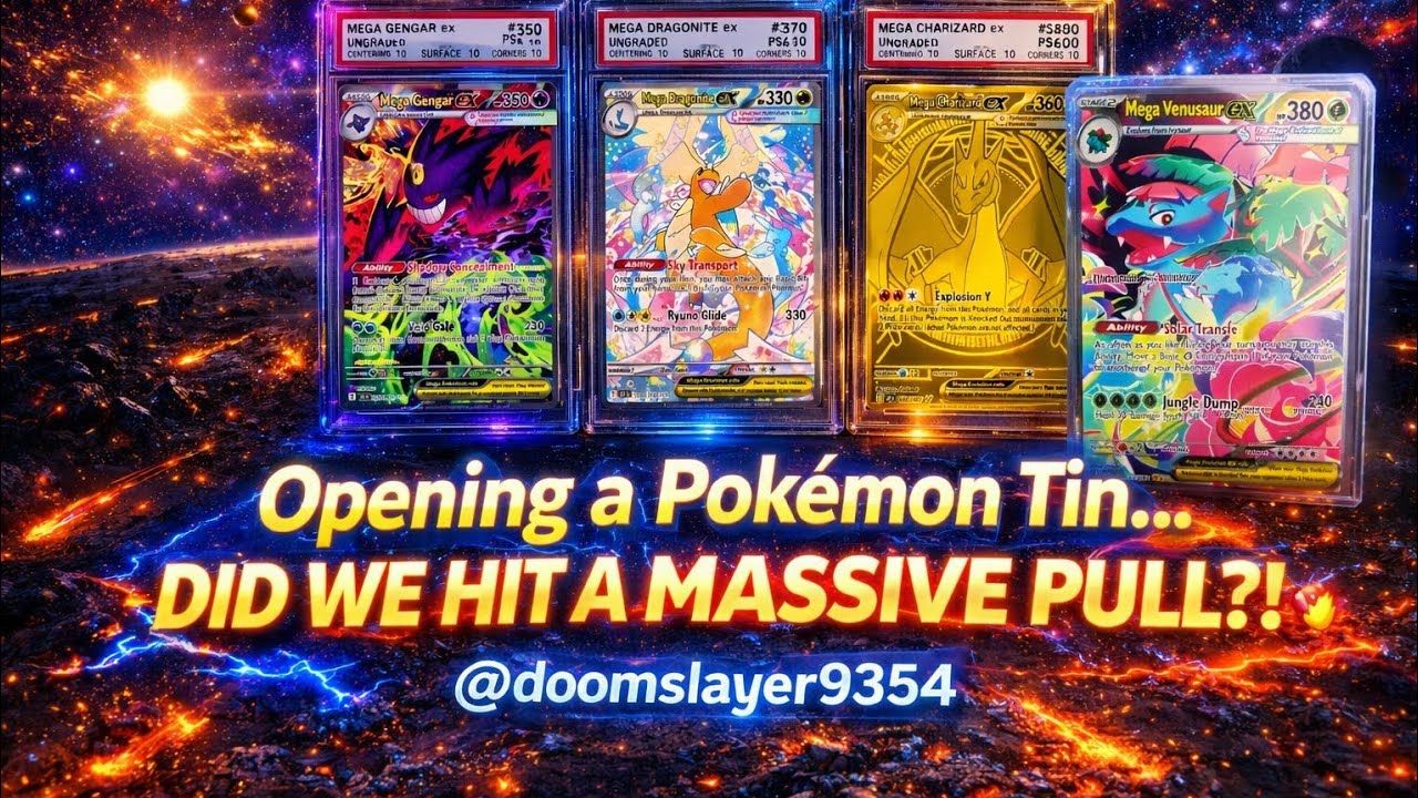   WAIT HOW DID WE PULL THESE !!?2 x charizard tins .