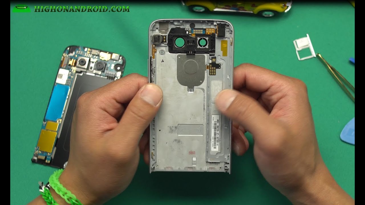 Разборка LG G5 выявила цельнометаллический корпус!