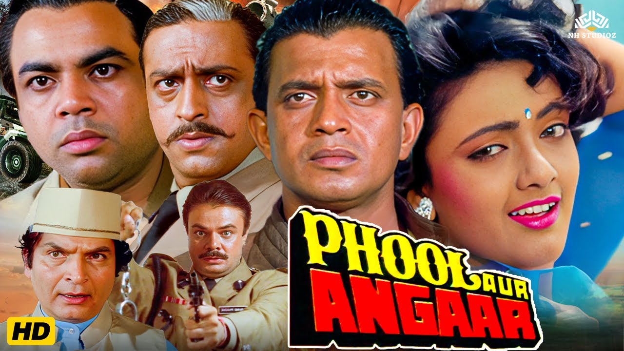 Mithun Chakraborty and Shanti Priya's superhit action full blockbuster movie | Phool Aur Angaar Action Film