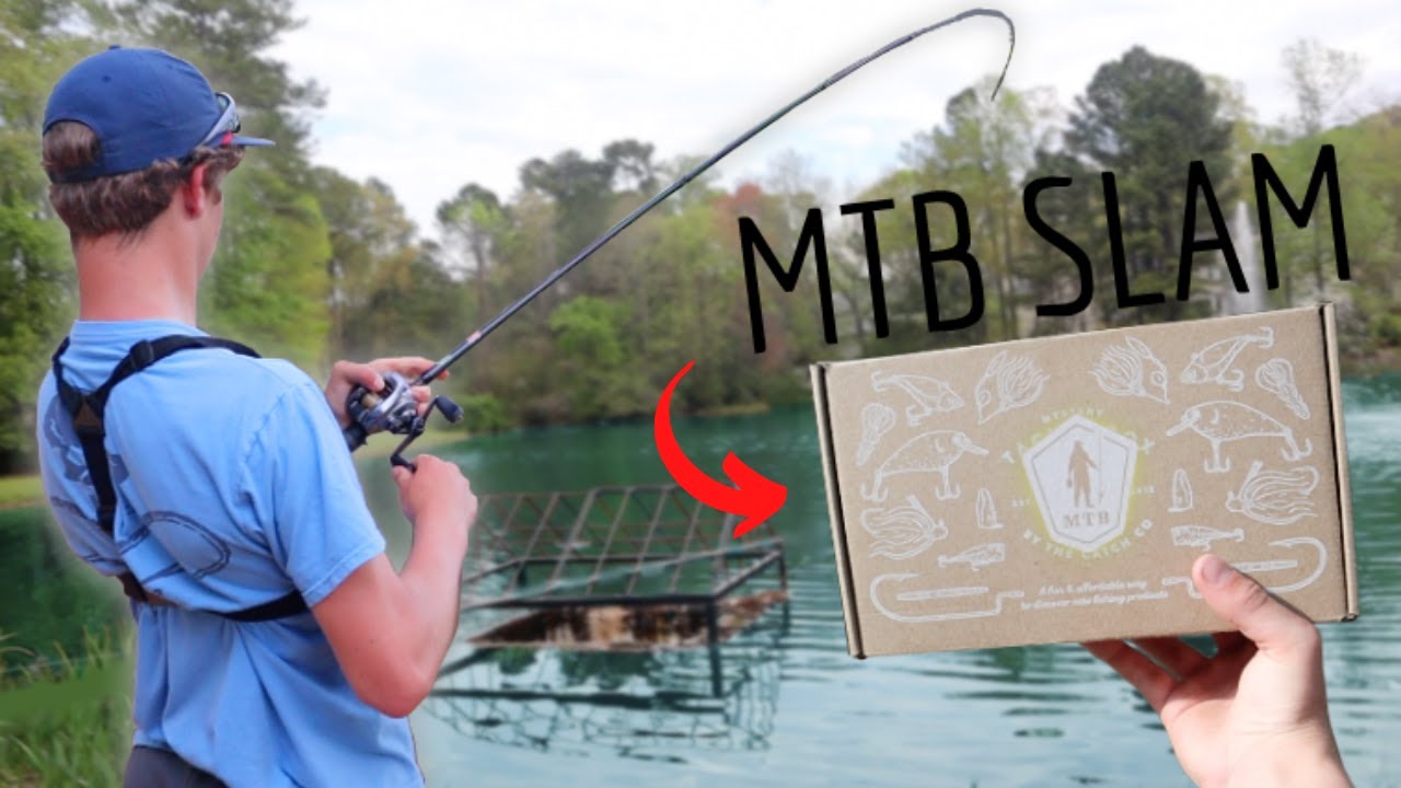 MYSTERY TACKLE BOX Pond Hopping CHALLENGE! (MTB Slam)