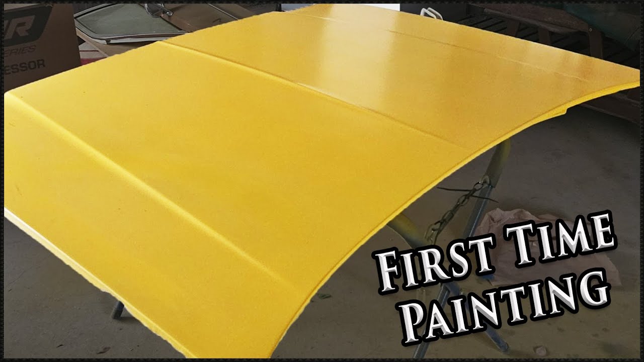 Painting The Valiant - First Time Painting a Car