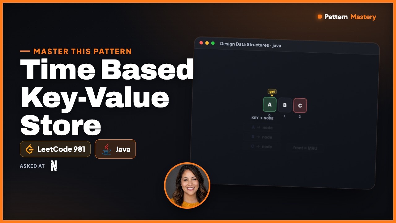 [Java] Time Based Key Value Store - Leetcode 295 -- Illustrated! | Pattern Mastery