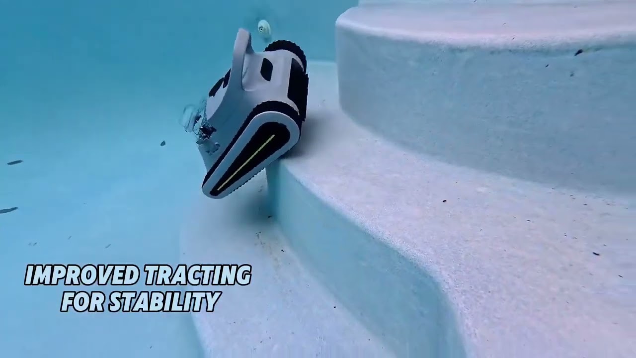 Seauto Crab Pro Robotic Pool Vacuum, 45,000Pa Powerful Suction, Wall-