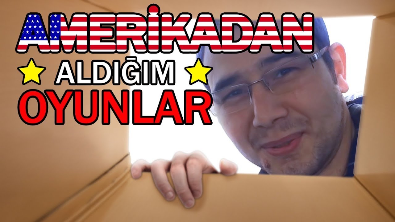 Amerika'dan Aldığım Oyun ve Aksesuarlar