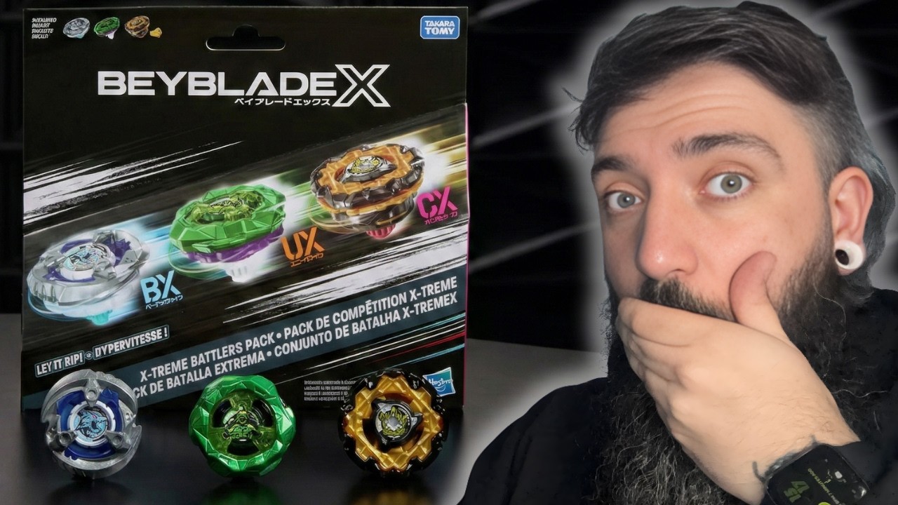NEW Hasbro Beyblade Xtreme Battlers Has Landed! | Emperor Might Deck Set Compared to TT