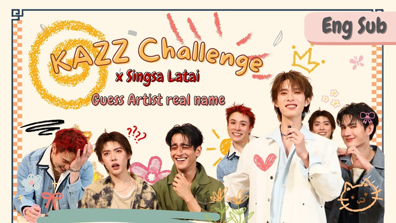 (ENG SUB) #KAZZChallenge x #Singsalatai 👻 | Guess the real name of Change2561's Artist 🤔