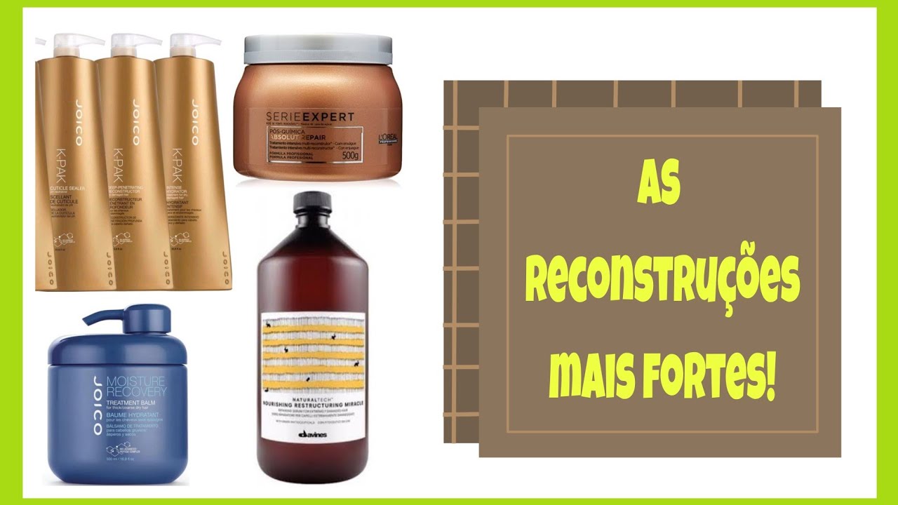Reconstruções profissionais mais fortes que já usei | Importadas