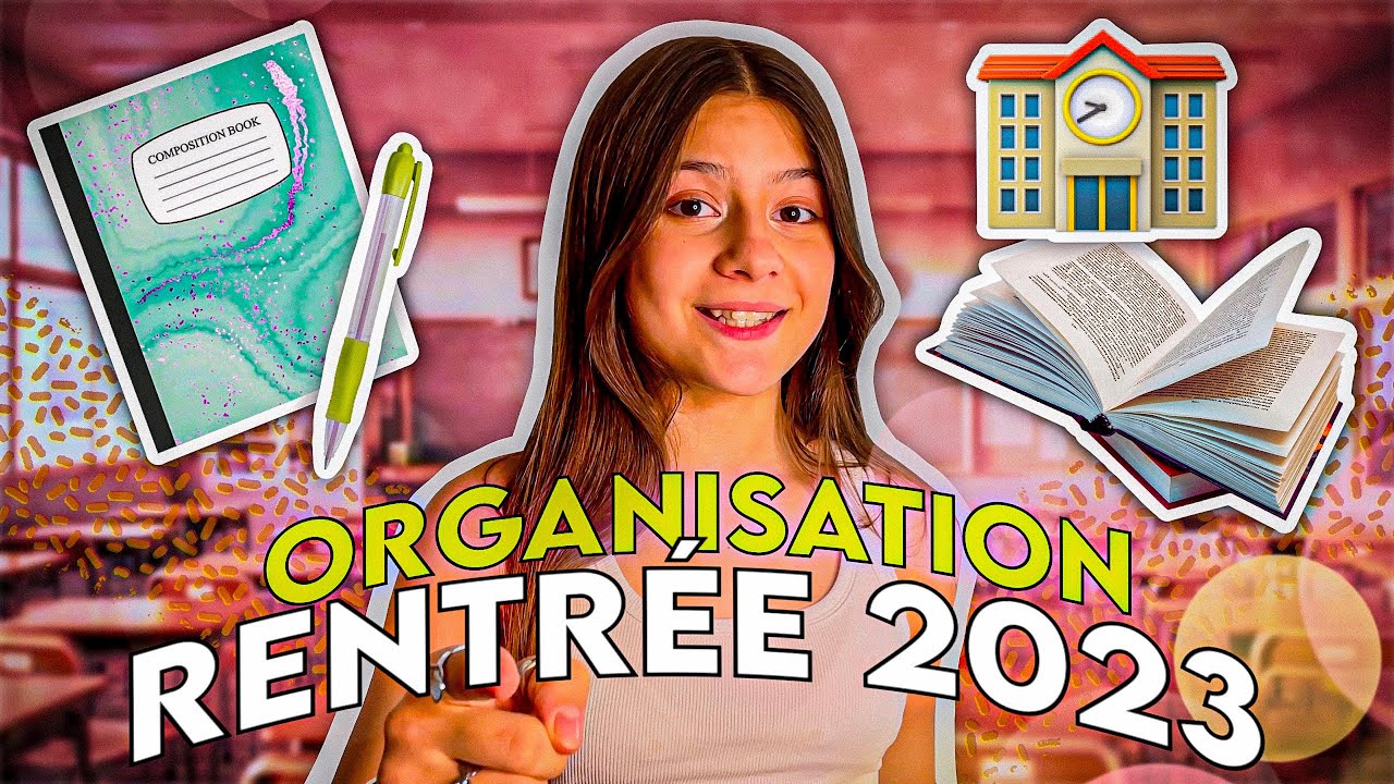 Mon ORGANISATION pour la RENTRÉE : MAKEUP, OUTFIT et ROOM TOUR 2023 👩‍🏫