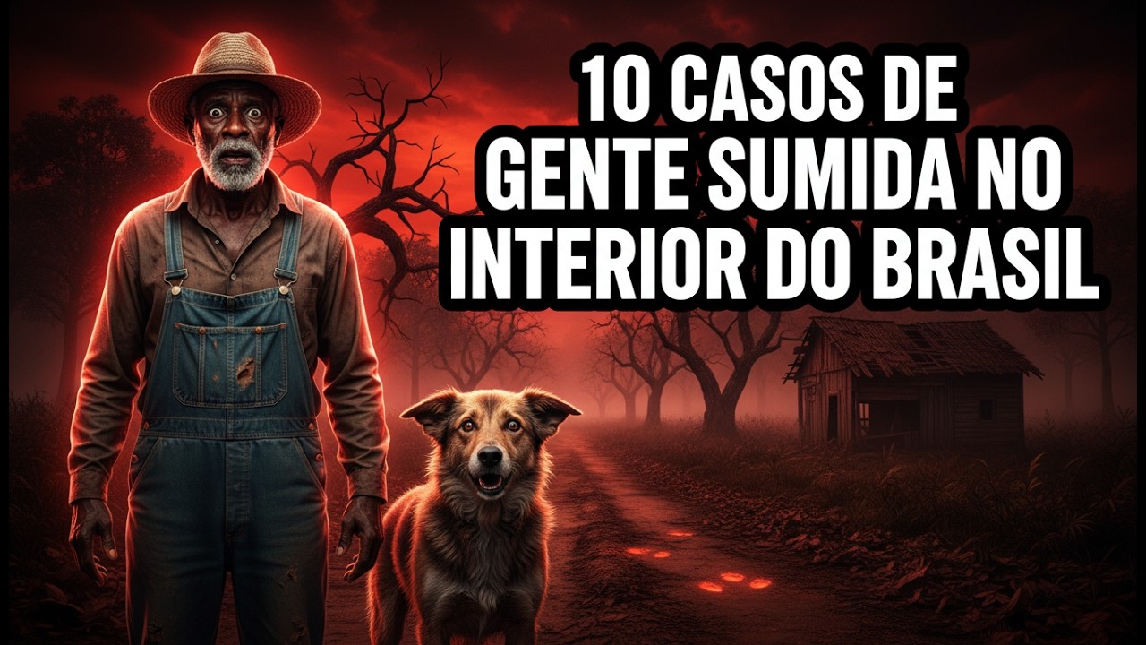 😱 10 Casos de Pessoas Desaparecidas Misteriosamente no Interior do Brasil