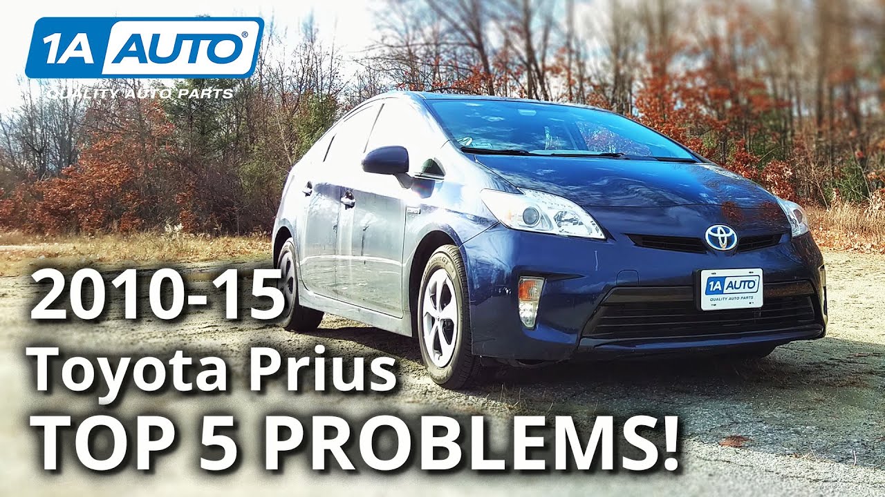 Top 5 Problems Toyota Prius Hybrid 3rd Generation 2010-15
