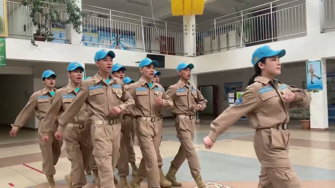 Көксу  ауданы Саптық жүріс