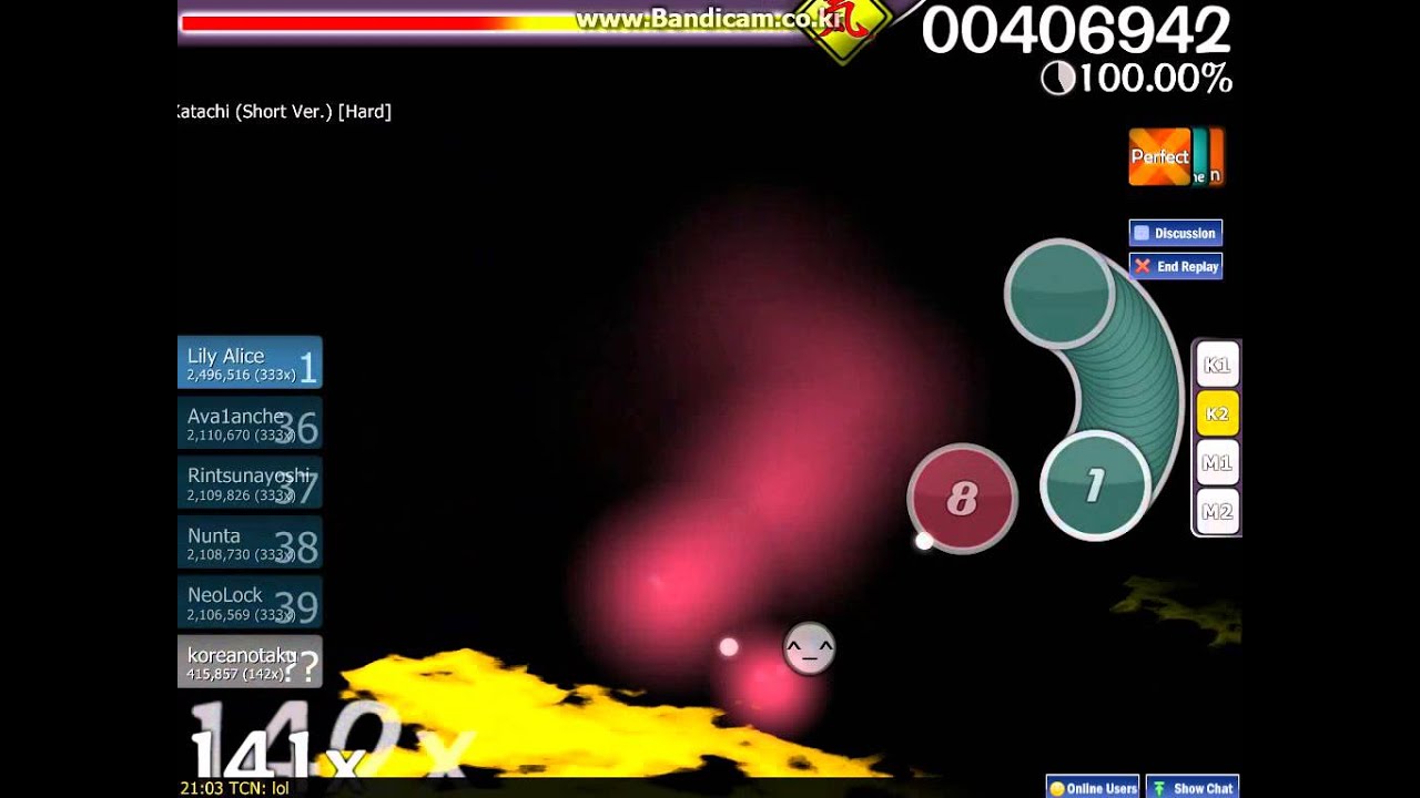 Osu! Duca - Ironna Katachi (Short Ver.) [Hard] Hidden,Double Time,Perfect