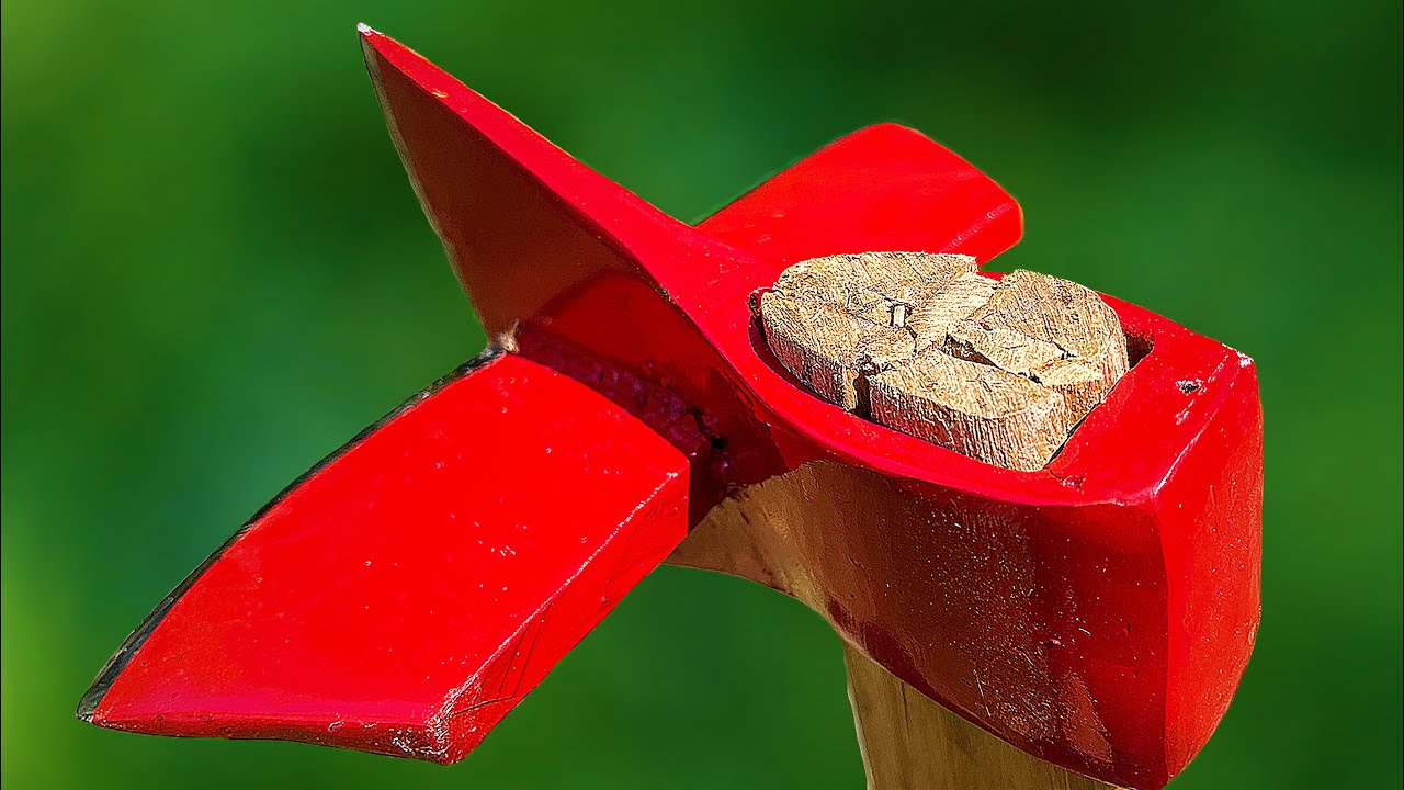 OLD RUSTY AX RESTORATION | AMAZING IDEA!
