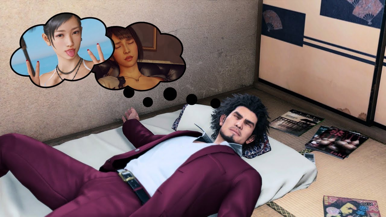 1.5 hours of yakuza analysis to sleep/ eat to
