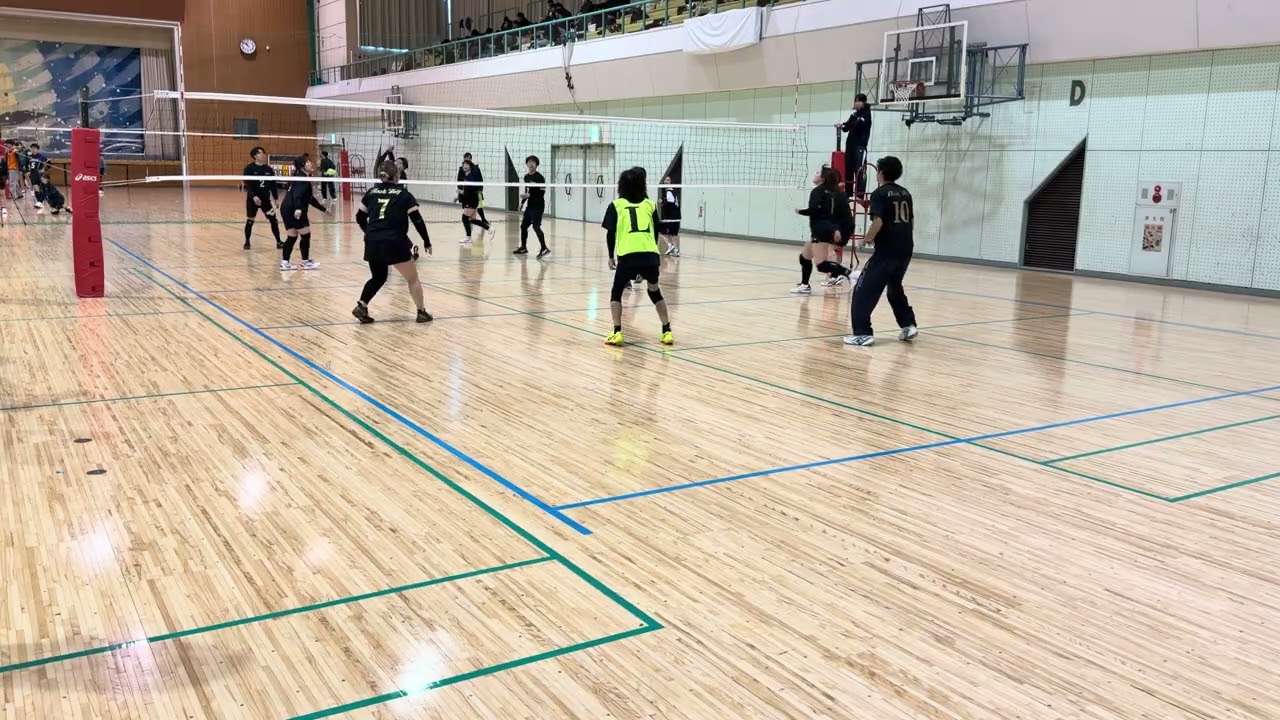 1/18  TSUNAGI B選手権大会  対High Five 1セット目