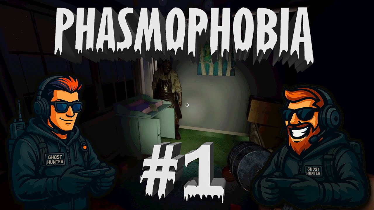 🧟 ОХОТА НА ПРИЗРАКА В ТЕМНОТЕ | Phasmophobia #1 | Макс, играешь ?