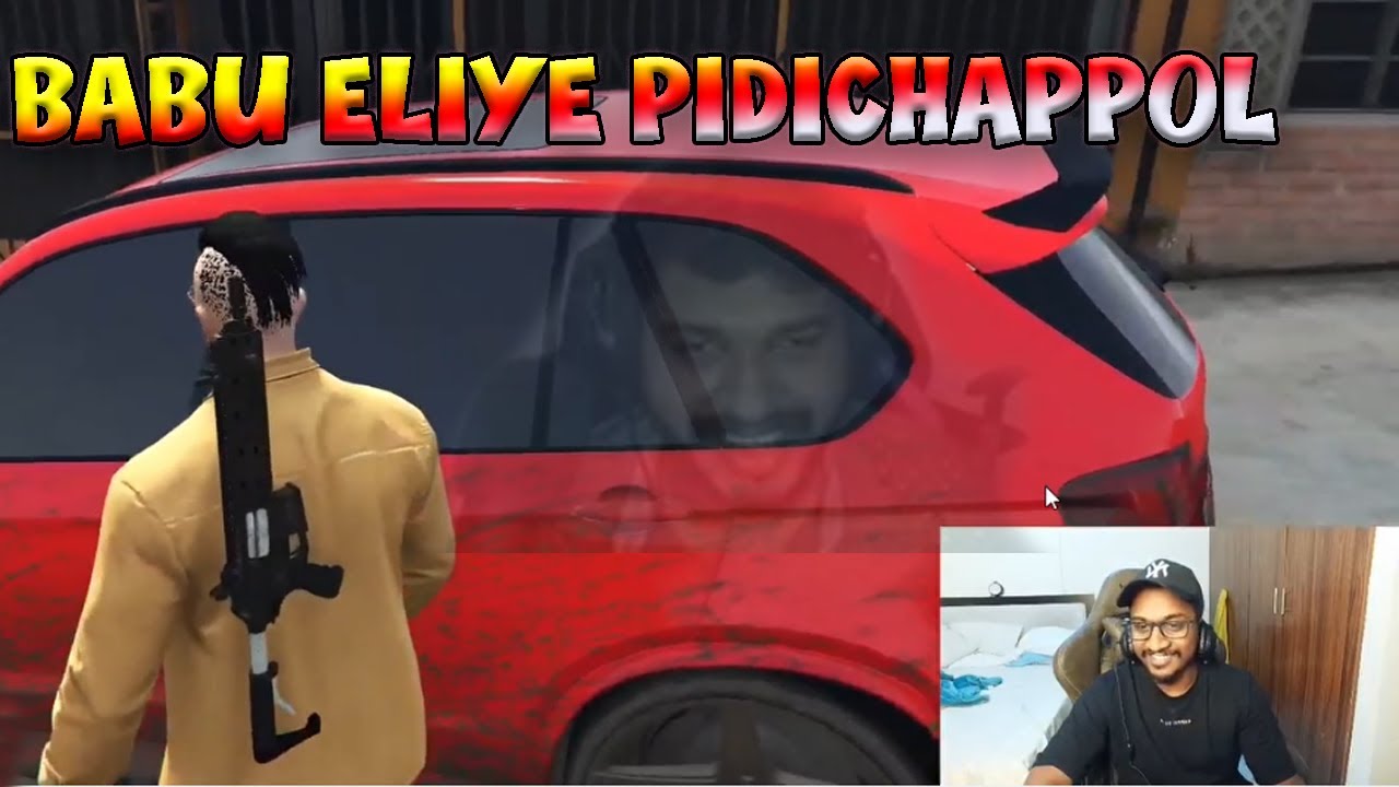 BABU ELIYE PIDICH🤣🤣| Vasu Annan Klippayii😡 #eaglegaming #tkrp #tva #tvababu #gta5 #txagamingyt