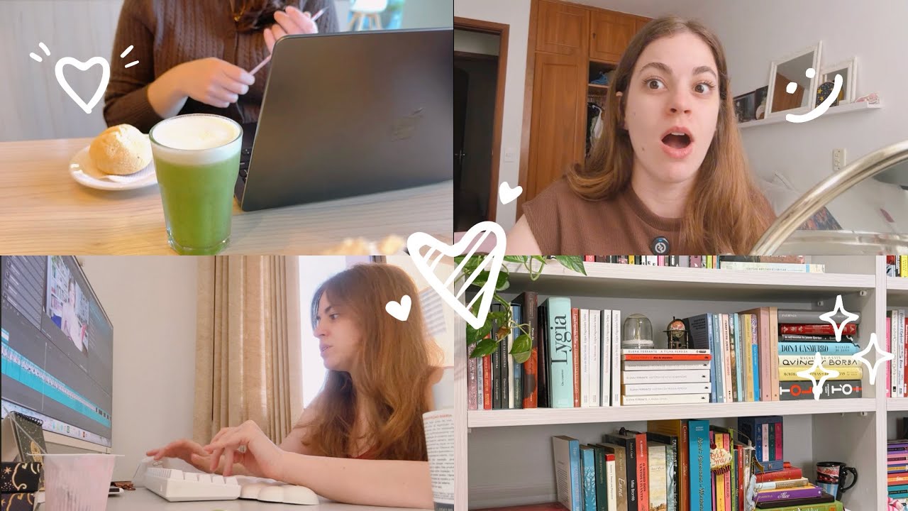 Vlog de rotina - uma oportunidade perdida, fofocas de escritores e um livro que me deu ódio.