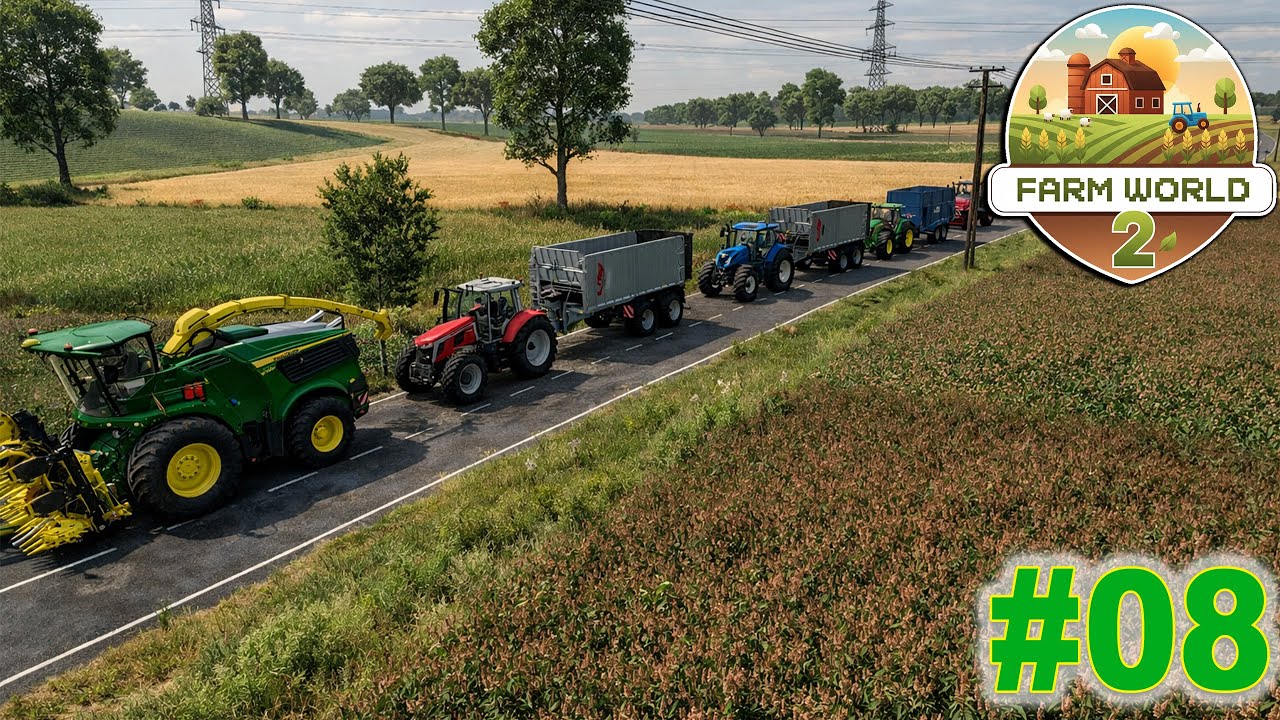 🔥🌽 Wenn MAIS zur PARTY wird – Silieren mit der Fröhlich GmbH 🚜🎶| Farm World 2 #08 🚜| LPlayTV