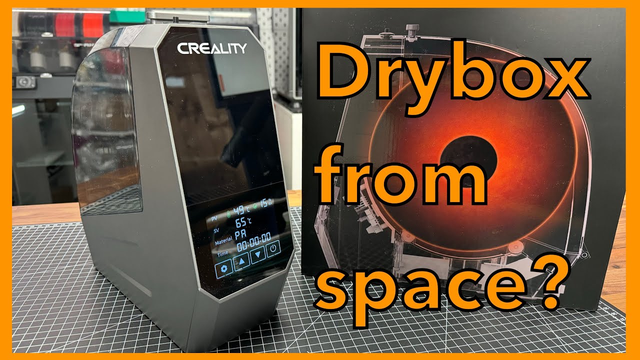 Я протестировал сушилку для нитей Creality Space Pi — хороша ли она?